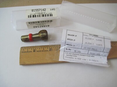 SPI 34-593-4 M16x2 Thread Plug Gage, Single End, No Go, Metric, NEW