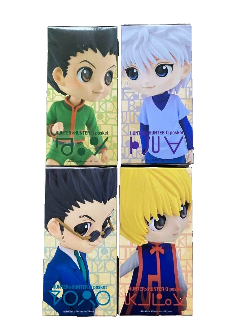 Q posket Hunter x Hunter Gon Killua Leorio Kurapika Figure A Set