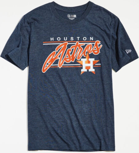 New Era HOUSTON ASTROS Brushed Cotton T Shirt (L) BRAND NEW altuve bregman abreu - Picture 1 of 2