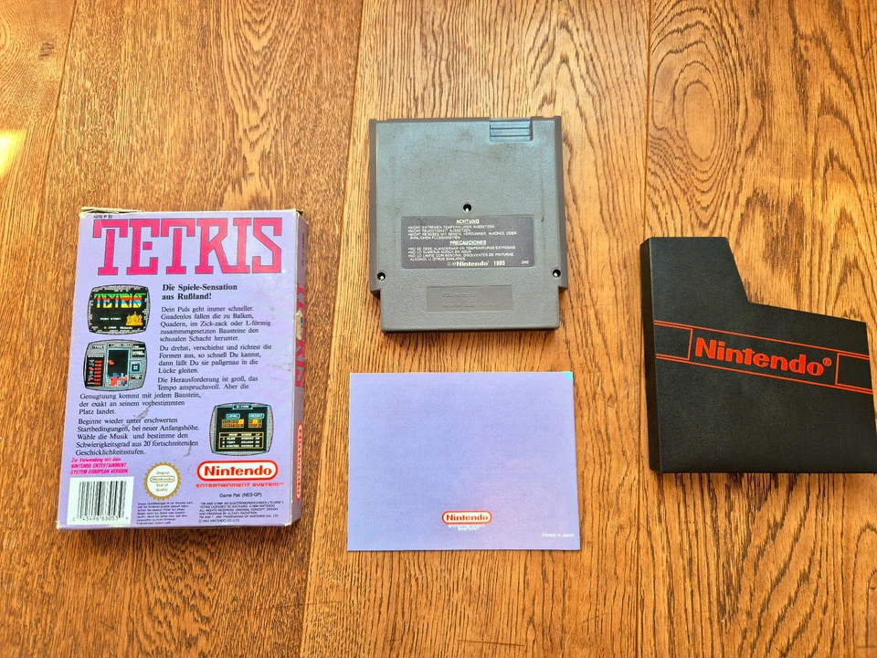 Tetris für Nintendo NES mit OVP und Anleitung PAL CIB - Bild 2 von 4