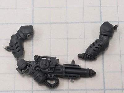 Necromunda Bits Palanite Enforcer Captain Sergeant Repulsion Chem Thrower