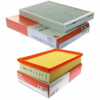 Mahle / Knecht Set Filterpaket Innenraumfilter LAK 387 Luftfilter LX 1957