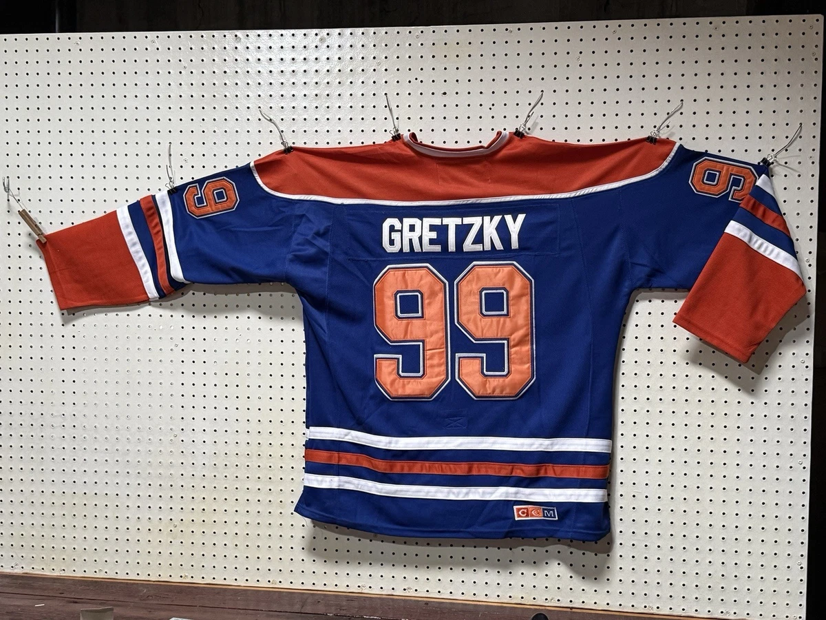 Wayne Gretzky Edmonton Oilers Blue NHL Fan Apparel & Souvenirs for