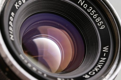 Nikon W-Nikkor 35mm F/1.8 Lens for Nikon S #60772 A3 | eBay