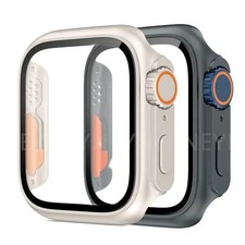 2-Pack For Apple Watch 10 9 8 7 6 SE iWatch 42/44/45/46mm Screen Protector Case