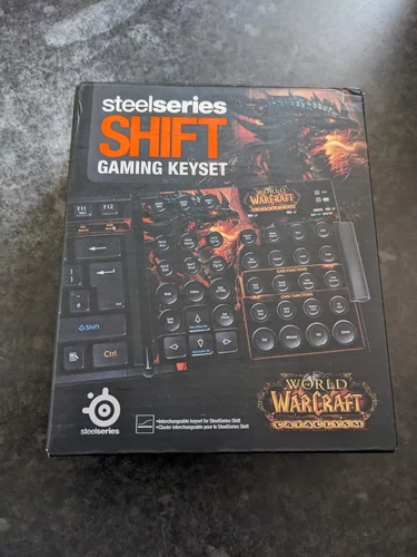 SteelSeries Shift Gaming Keyset - World of Warcraft Cataclysm Edition