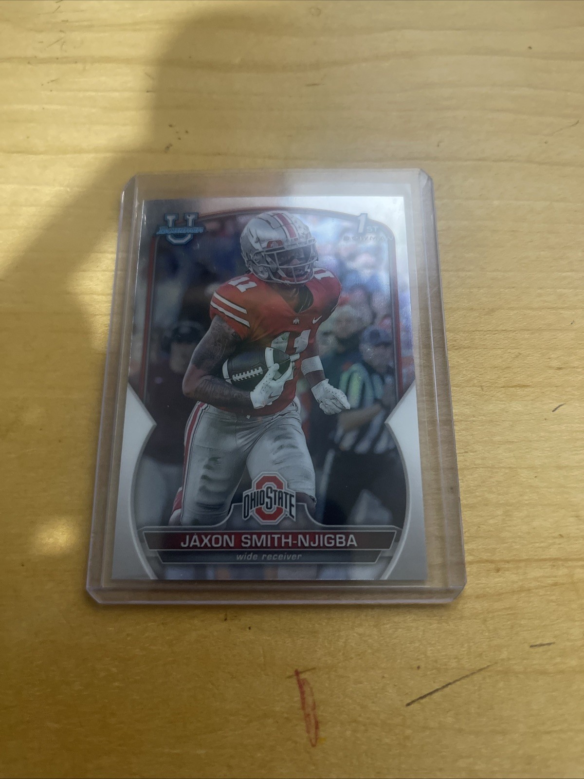 2022 Bowman University Chrome - Jaxon Smith-Njigba #78 Refractor (RC)