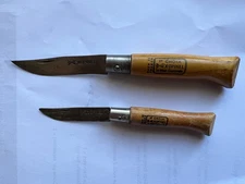 OPINEL N°5 and No. 7 good condition folding knife from Savoy