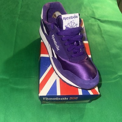 Vintage 80's Women's Reebok GPX R301 Purple Athletic Low Top Shoes Sz 7 Classic