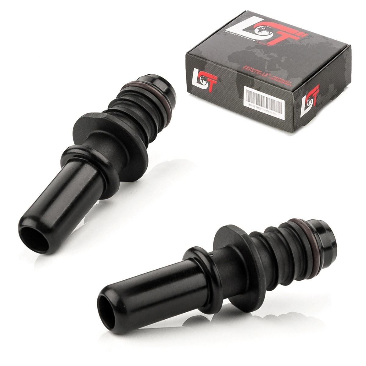 2x Counterpart Quick Release Straight Fuel Line 11.8 x 12mm for HYUNDAI
