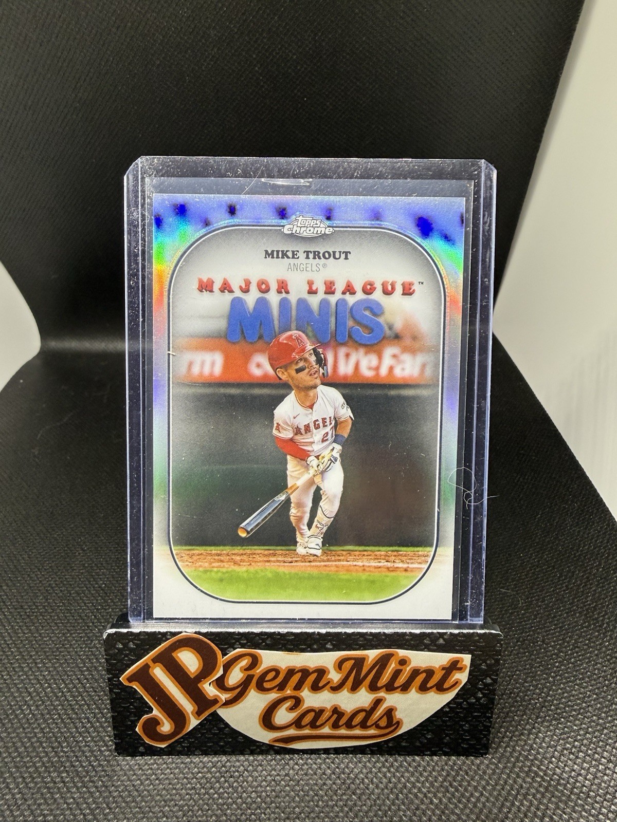 2025 Topps Chrome Update Mike Trout MM-4 Major League Minis Mini SSP Angels