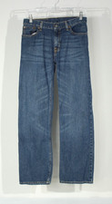 Vintage Polo Ralph Lauren 15941 Boy's Jeans Blue Straight Fit Youth Sz 16