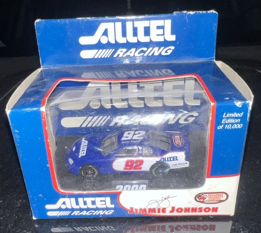ROOKIE YEAR - Alltel Racing JIMMIE JOHNSON 1/64 2000 Edition Diecast Car #92