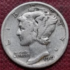 1919 D Mercury Dime 10c Better Grade #98187