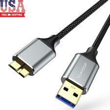 USB 3.0 Micro B Cable 1.5 FT, External Hard Drive Cable 5 Gbps High-Speed USB a