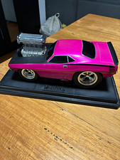 Muscle Machines 1970 Dodge Challenger 118 Pinkblack Diecast Supercharged Hemi Muscle Machines 1970 Dodge Challenger 118 Pinkblack Diecast Supercharged Hemi