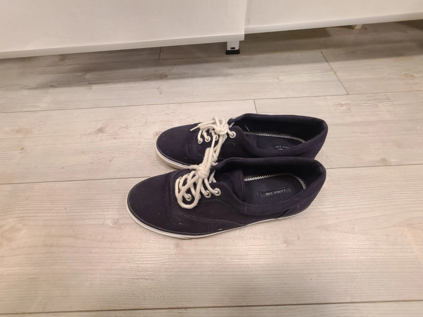Lands' End Canvas-Sneaker Gr42,5 Sommer Segel Schuhe Sport