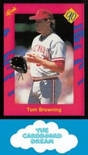 Tom Browning 1990 Classic Update #T7 Cincinnati Reds Baseball Card