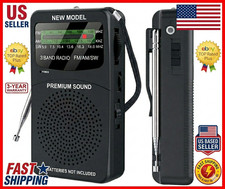 Portable Radio AM FM with Long Range Reception, Goodes Transistor Radio with Lou