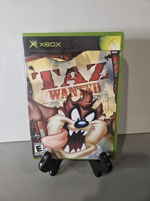 Taz : Wanted ( Microsoft Xbox 2002 ) CIB with Manual