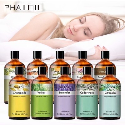 Pure Essential Oils 100 mL (3.38 oz) -for Aromatherapy,Home Diffuser,DIY Candle