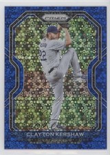 2021 Panini Prizm Tier III Blue Donut Circle 105/199 Clayton Kershaw #204 0hr