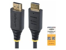 StarTech 10ft 3m Premium Certified High Speed HDMI Cable 4K 60Hz/1440p 144Hz 18G