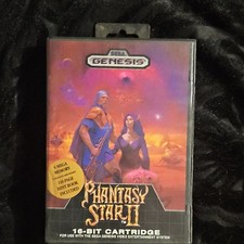 Sega Genesis Phantasy Star 2 II Console Game
