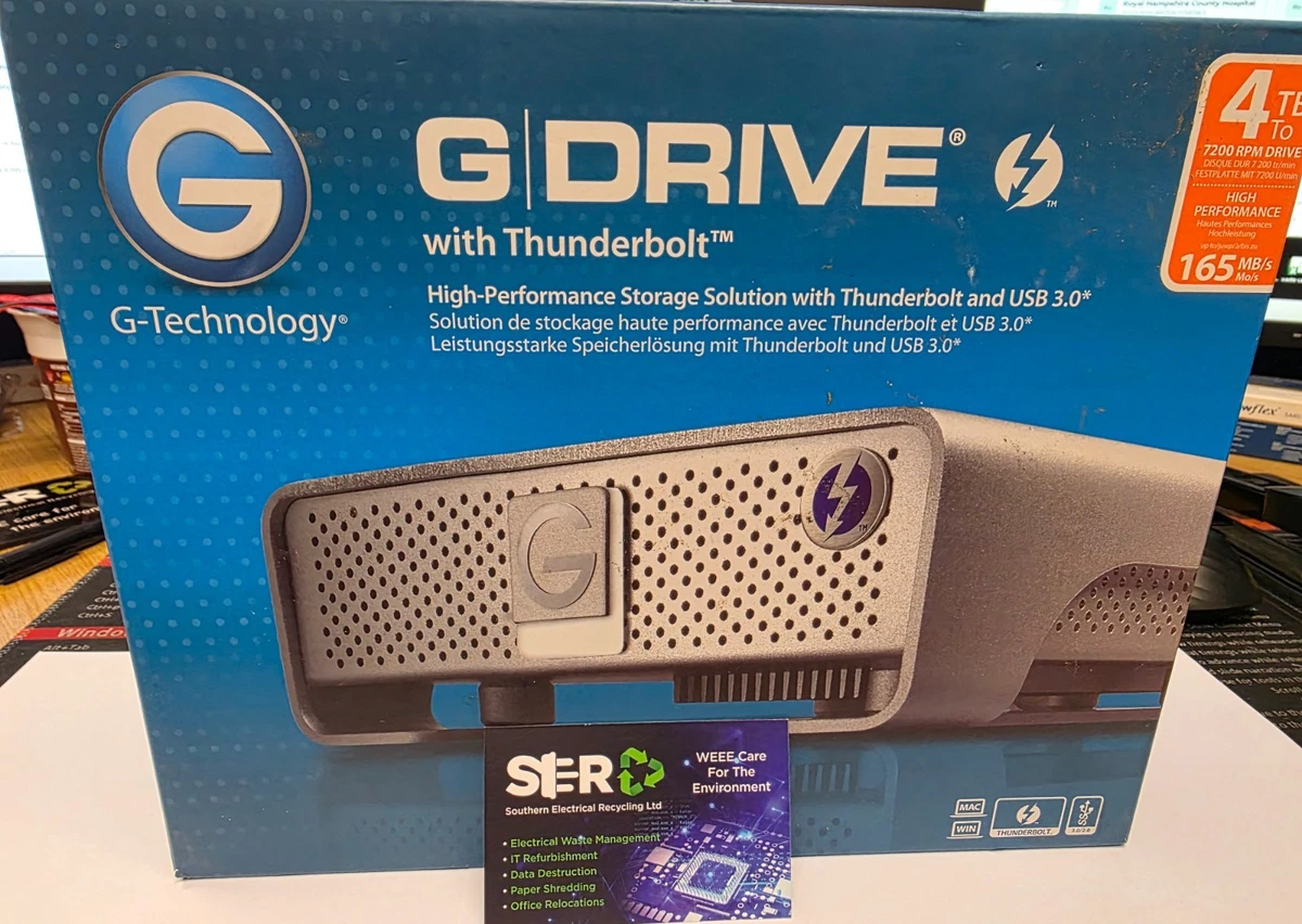 G-Technology 4 TB External Hard Disk Drives for sale | eBay UK