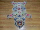 Tibetan Tiger  bengal Rug Shape Handmade Kids Boho Rug Aesthetic Rug 3x5 Ft — photo 7