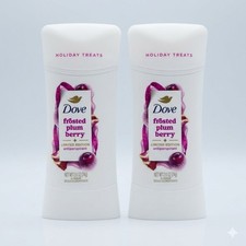2 Pack Dove Women's Antiperspirant Limited Edition Frosted Plum Berry 2.6oz 8/27