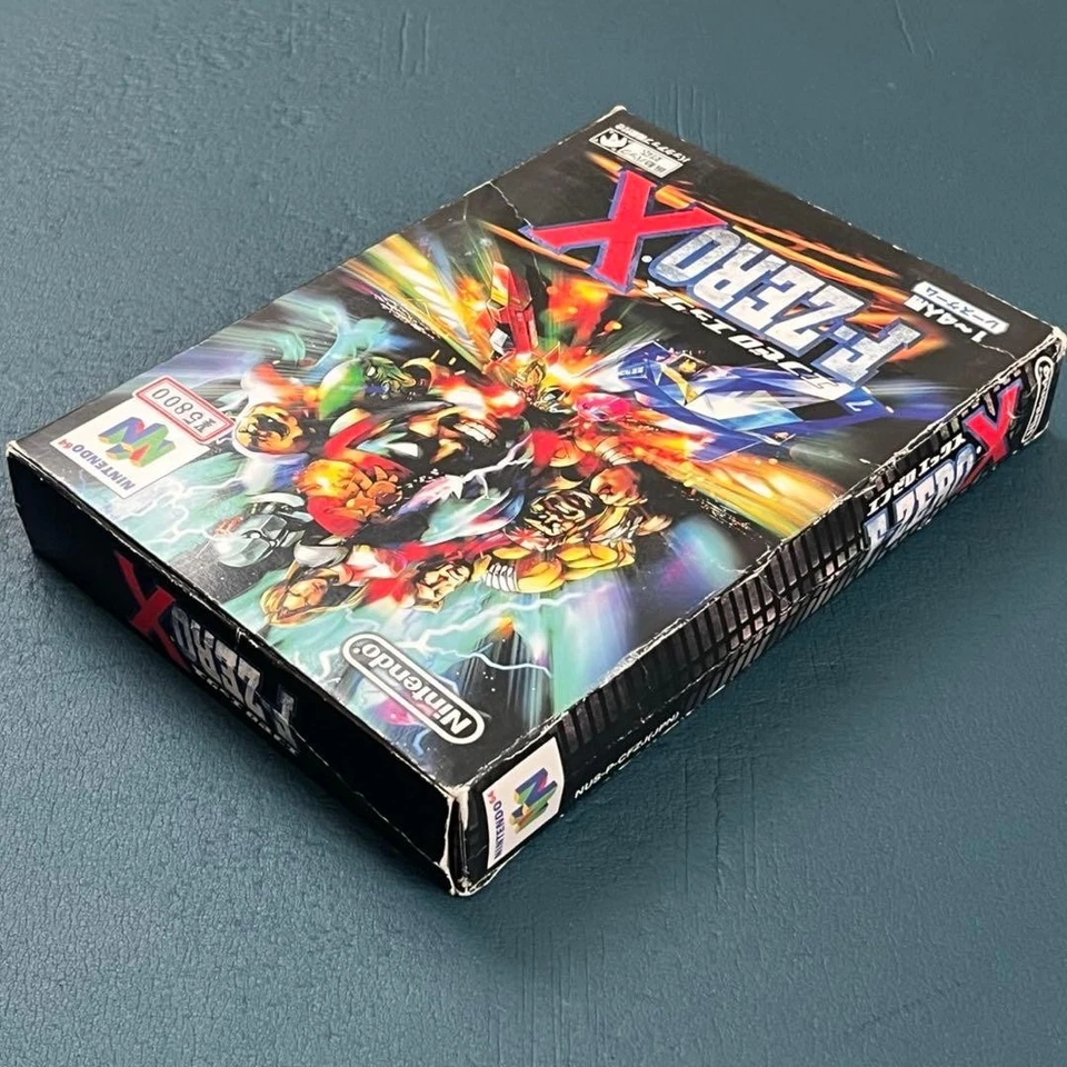 N64 Nintendo 64 F ZERO X Box Included Retro Edition Collectible Japan - Image 4 of 4