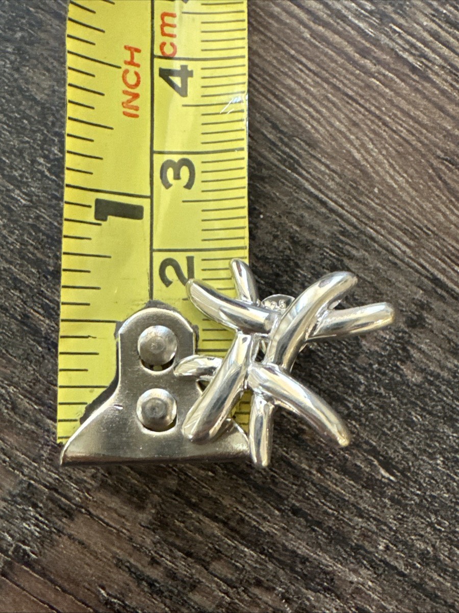 Angela Cummings 925 Stud Earrings, Geometric Sculpture, Rare Vintage View 3