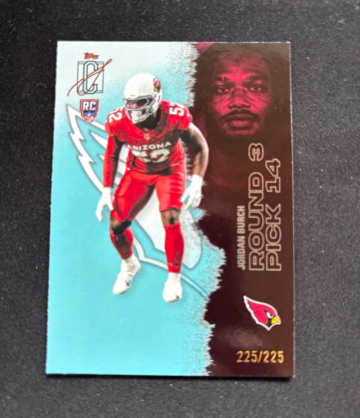 Topps 2025 Topps Signature Class Jordan Burch #169 Cardinals RC 225/225 bookend