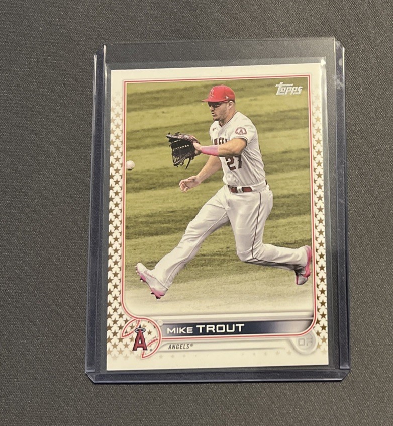 2022 Topps Series 1 - Mike Trout #27 Gold Star