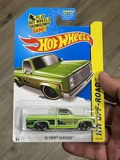 2014 Hot Wheels  83 Chevy Silverado Exclusive Kmart Green