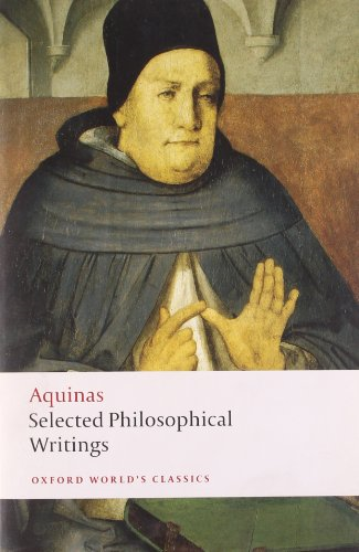 Selected Philosophical Writings - Aquinas, Thomas