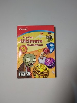 PopCap Ultimate Collection PC CD-ROM 2013 10 Games Great Condition CD