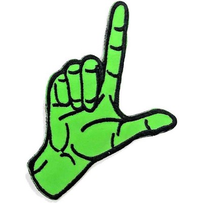 YUNGBLUD Iron-On Patch: FINGER POINT: green Official Licensed Merchandise £pa