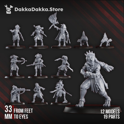 Mar-Duk Tribe Liquidation Squad - DakkaDakka Store/Sci-Fi/Tabletop Miniatur