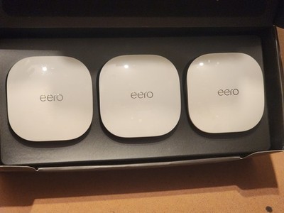 Eero Dual Band 350 Mbps Mesh Wi-Fi Wireless Router / Extender (J010001) 3-Pack