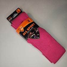 Neon Pink 2 Pack Socks Sof Sole Unisex Adult ...