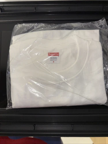 Tee shirt Supreme Laugh Now blanc SS20 petit authentique NEUF