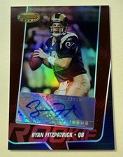 2005 Bowman's Best - Rookie Ryan Fitzpatrick #153 Red /199 (RC)