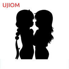 EARLFAMILY 5.1" kanna kamui Car Sticker Car Windows Waifu Personality Decals