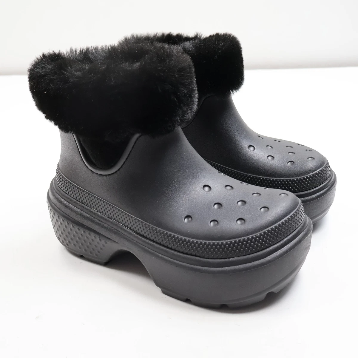 Crocs Faux Fur Boots for Women for sale | eBay