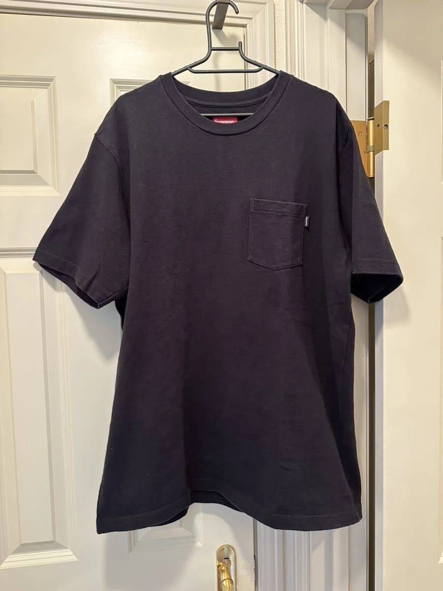XL Supreme S S Pocket Tee noir XLarge Supreme manches courtes poche Tee Pocket