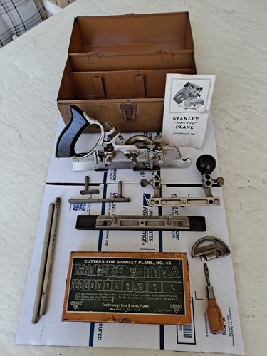 Stanley No. 45 Combination Plane AA S.W. (1923-1935) - Picture 5 of 12