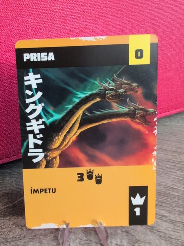 Godzilla Tokyo Clash Game Import Spanish Replacement Card (2020, Funko) Kaiju 4 - Picture 10 of 16
