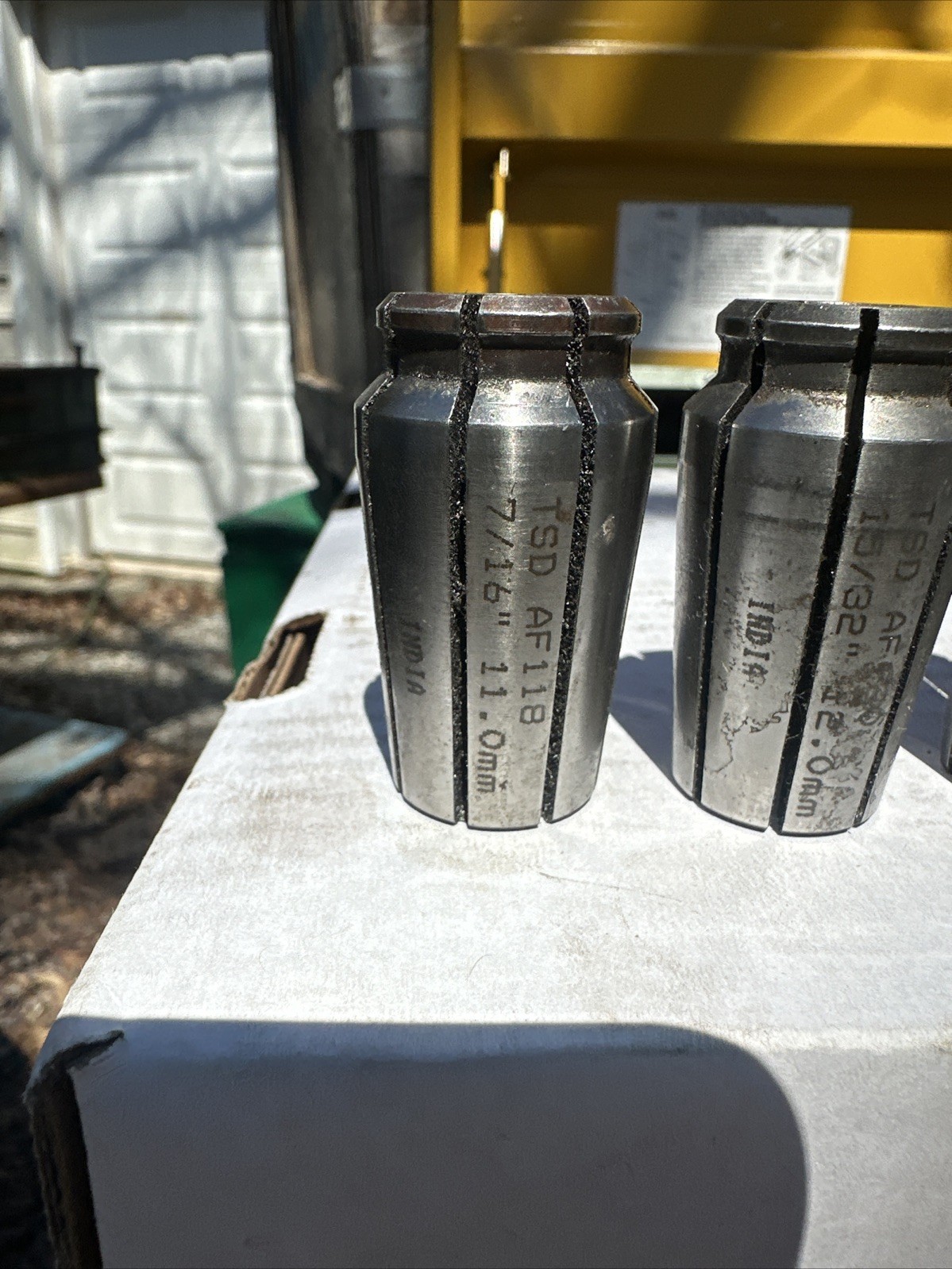 5:TSD Acura Flex Collet Set 7/16 15/32 1/2 11/16 49/64 Milling Machine Universal